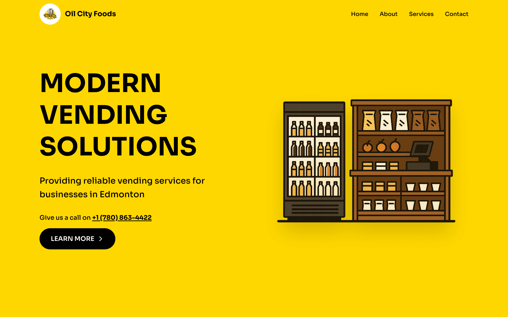 oilcityfoods.com homepage